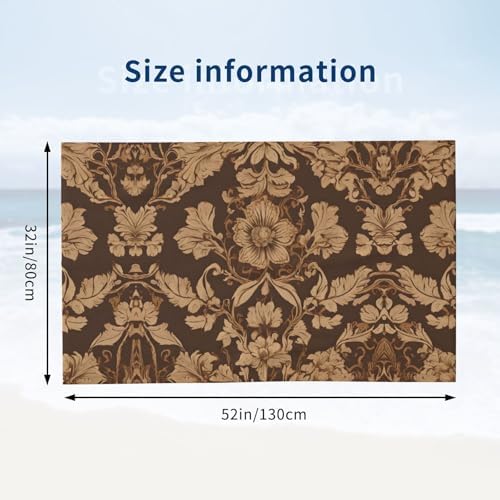 Lightweight and Luxurious Microfiber bath towel