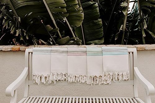 Luxurious Linen Blend Beach Towel - Soft Quick-Dry Premium Quality