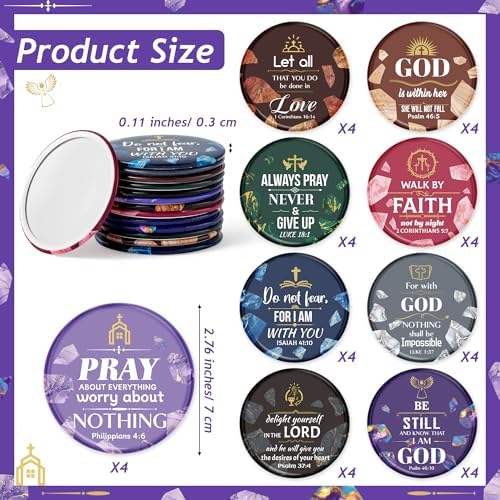 Elevate Your Day with 36 Compact Mirrors that MarBELock Faith