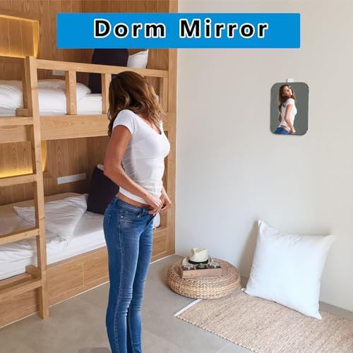 Premium Shatterproof Shower Mirror for Shaving Makeup
