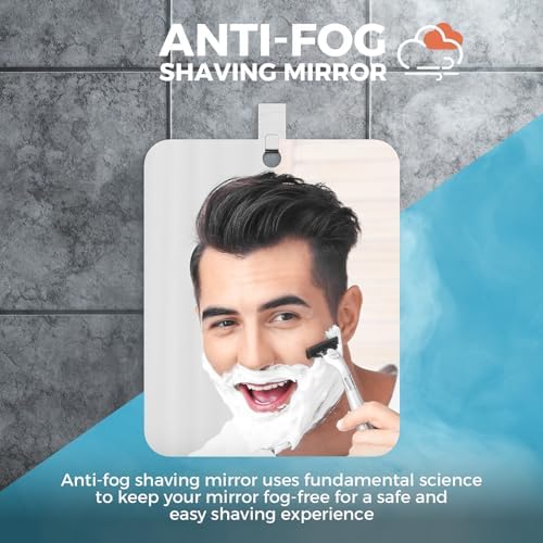 LeaOcaao Fogless Shower Mirror