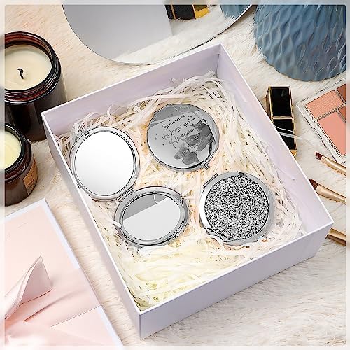 Roowest 10-pcs Inspirational Compact Mirror