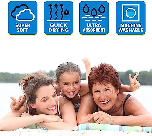 Luxury Beach Towels from Superior 34 x 64 Set of 2