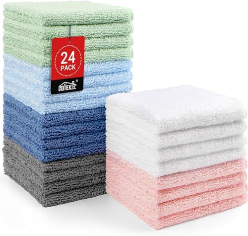 Premium Microfiber Washcloths Soft Absorbent forEveryday Use