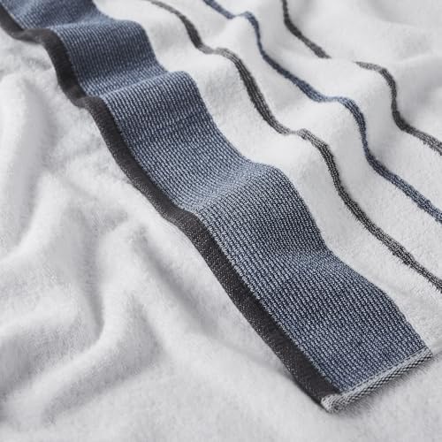 Luxurious Bath Towels Set - Moroccan BlueDecember Sky