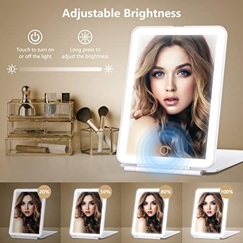 Rechargeable Makeup Mirror for Travelers