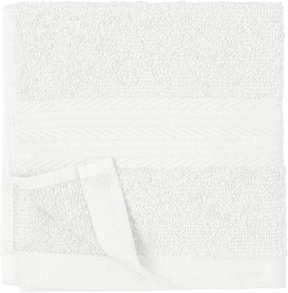 Cotton Washcloth Set for the Bathroom