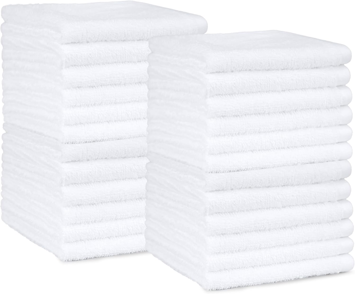 100 Cotton Washcloth for Bathroom Eco-Friendly Durable Fast-Drying Soft Reusable