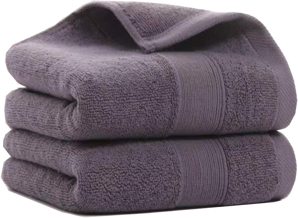 Bathroom Hand Towels Set 2 x 2 Soft Absorbent Machine Washable