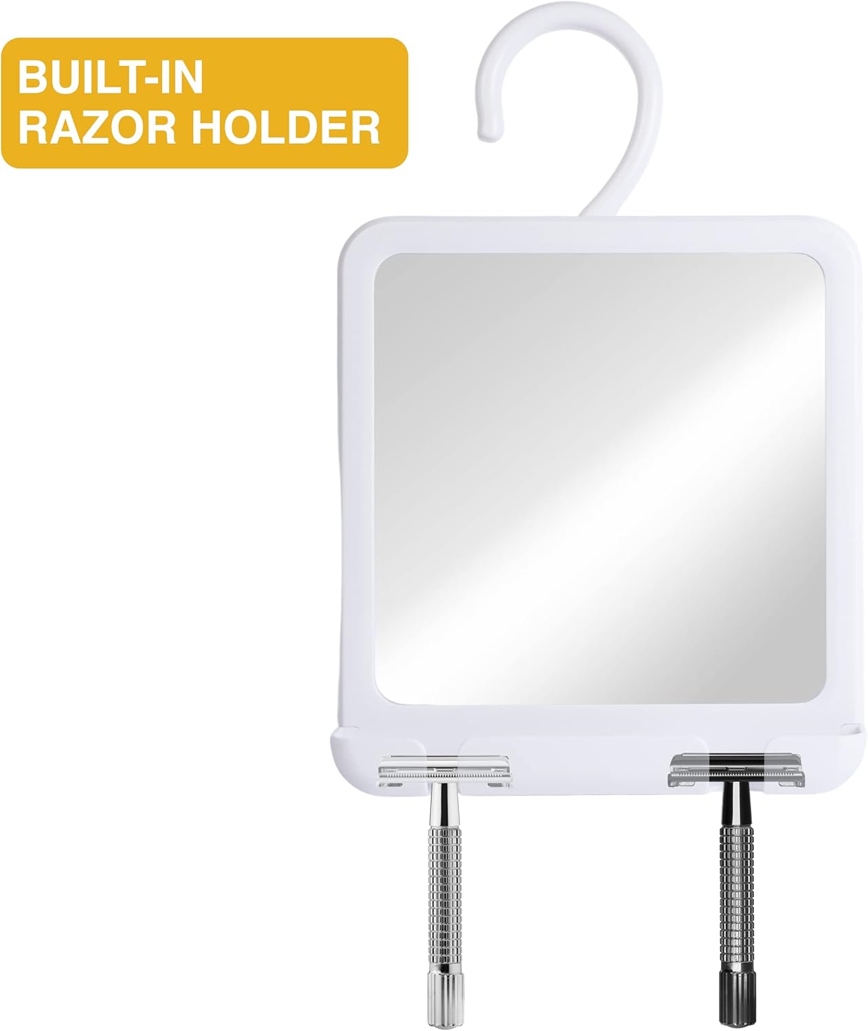 MIRRORVANAdual anti-fog shower mirror