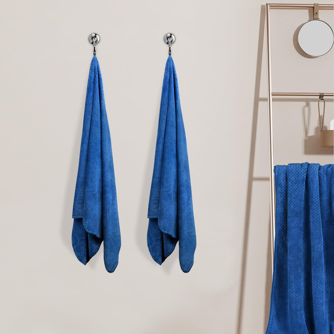 HOMEXCEL 4-Piece Bath Towels Set