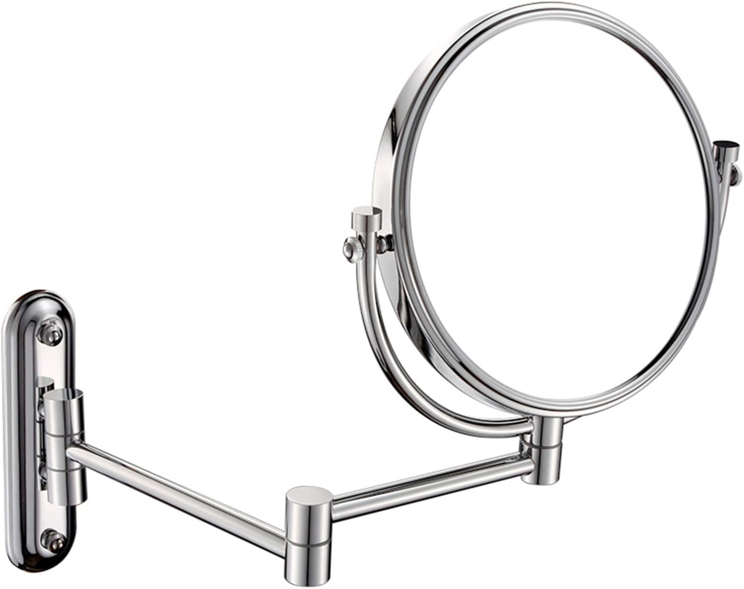 2-in-1 Aluminum Makeup Mirror
