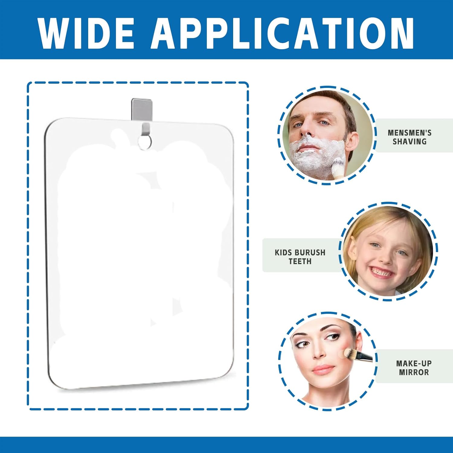 Stylish ShOWER Mirror for Grooming