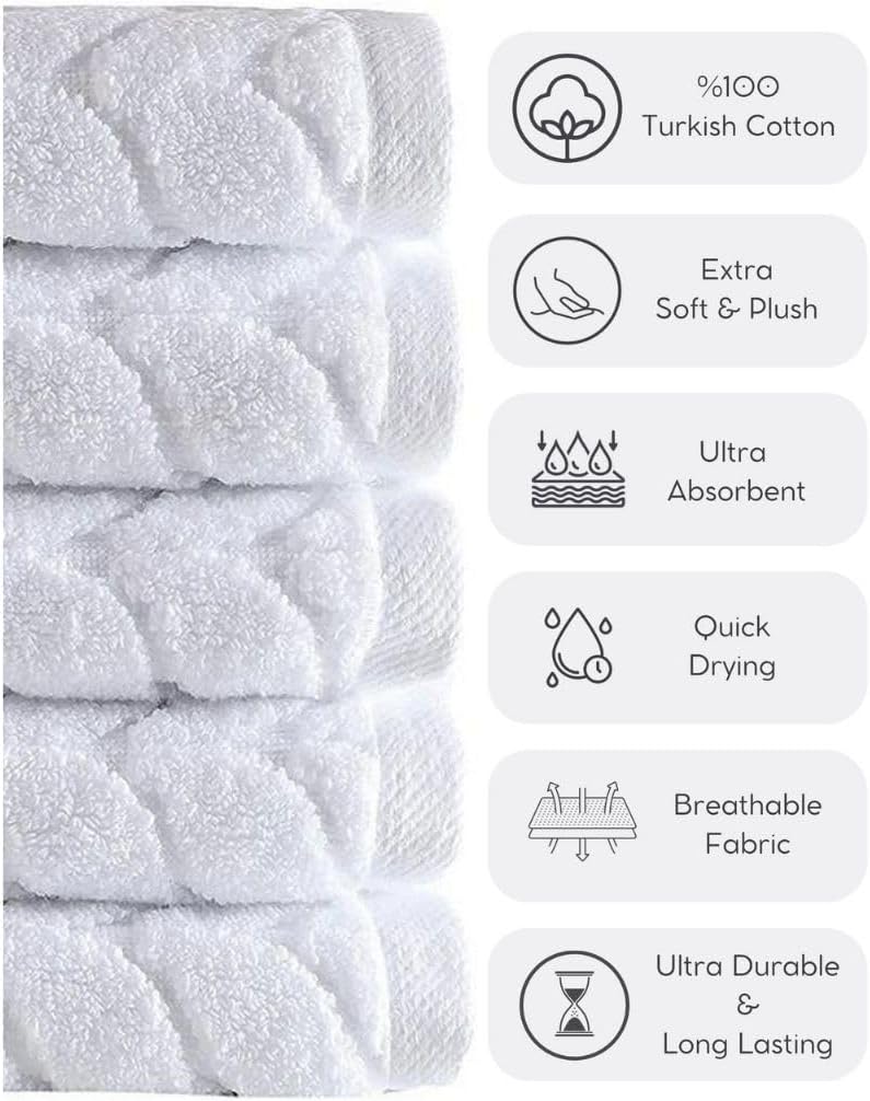 Luxury Turkish Cotton Towels Set
