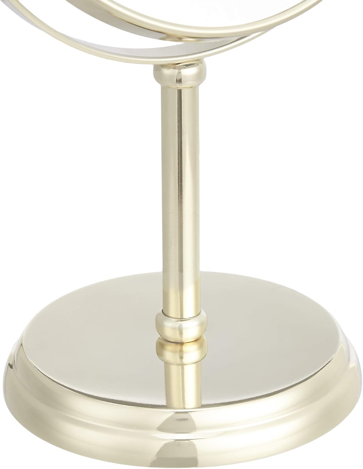 Amazon Basics Tabletop Mount Vanity Round Mirror 1x5x Magnification Gold