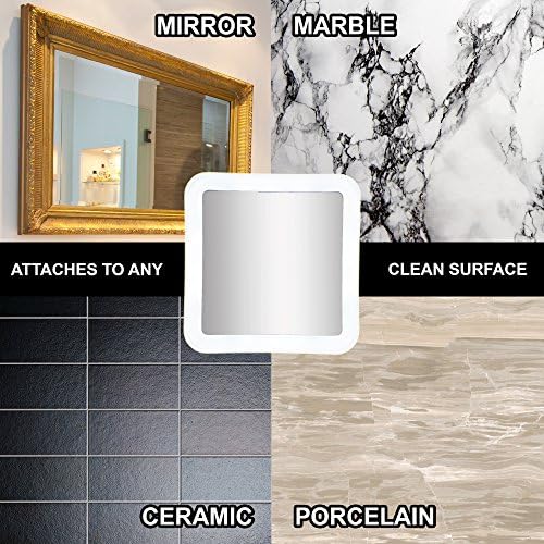 Fancii 10X Magnifying Lighted Makeup Mirror