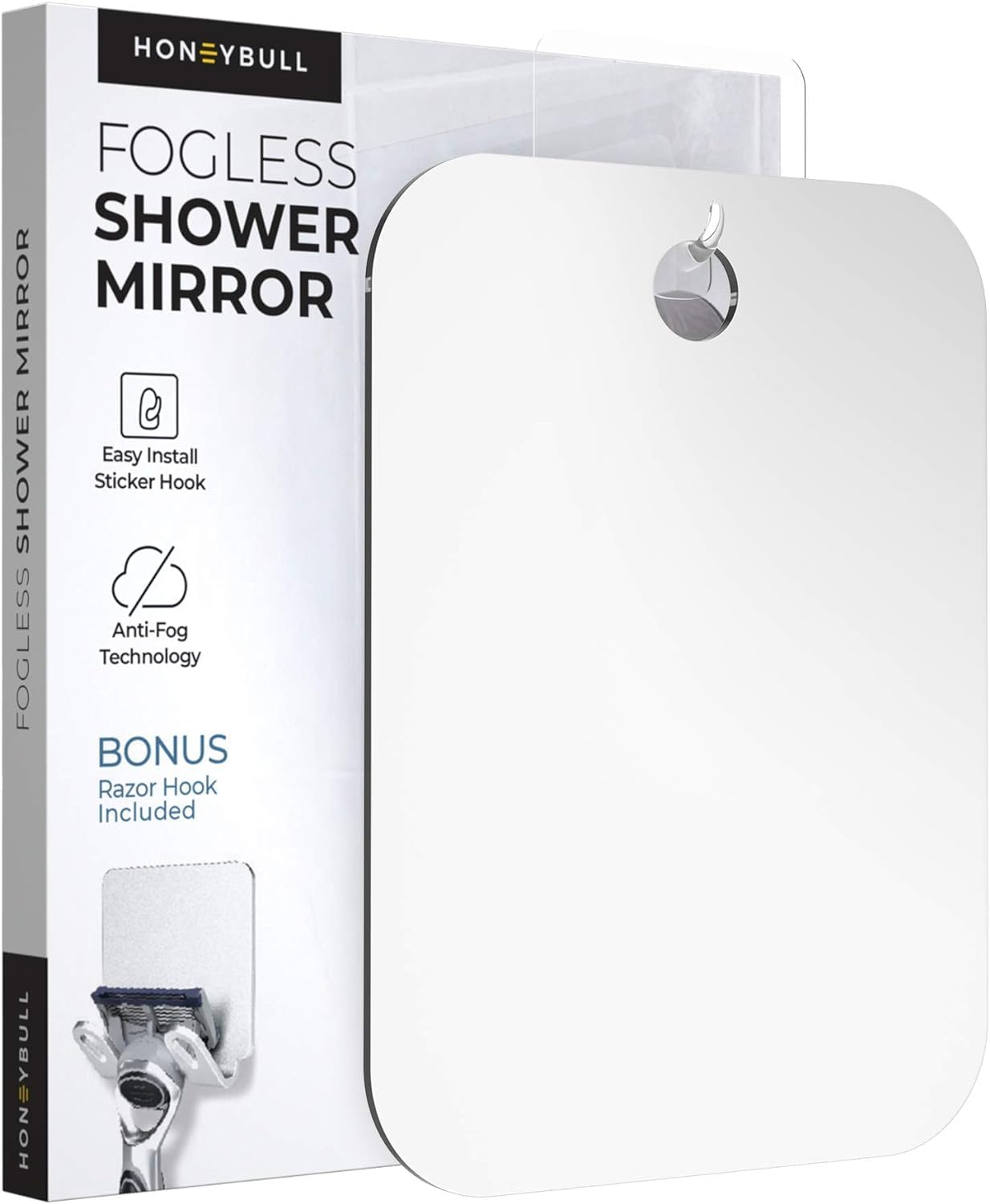 HoneyBull Shower Mirror