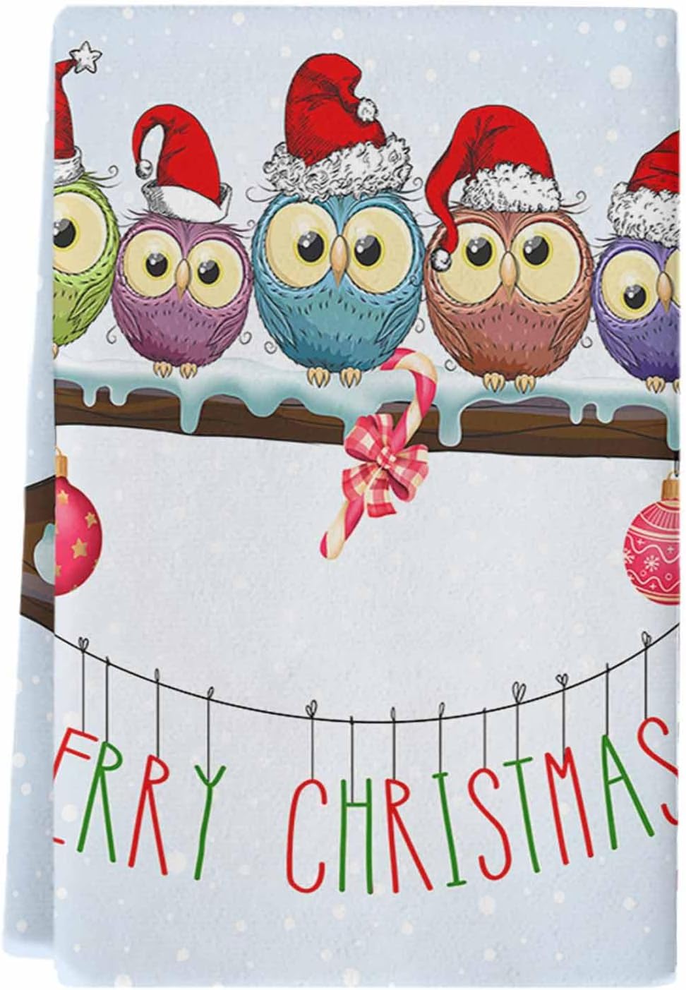 Elegant Christmas Owl