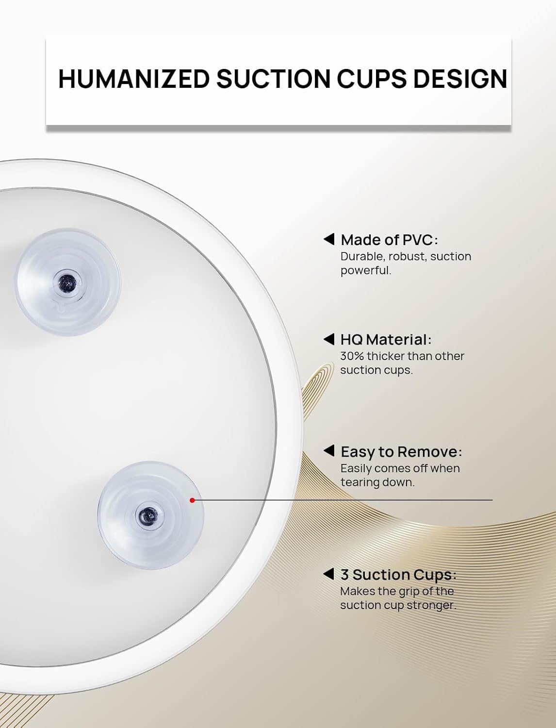 Macaki 15X Magnifying Mirror