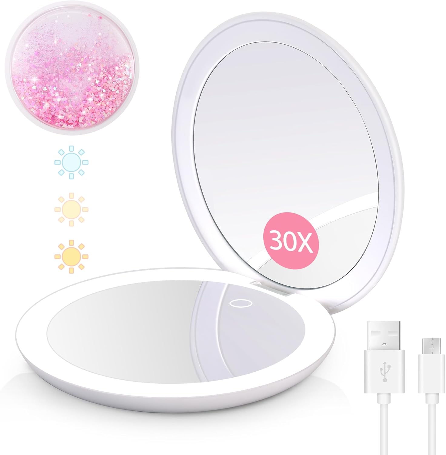 B Beauty Planet - Compact Mirror with Light