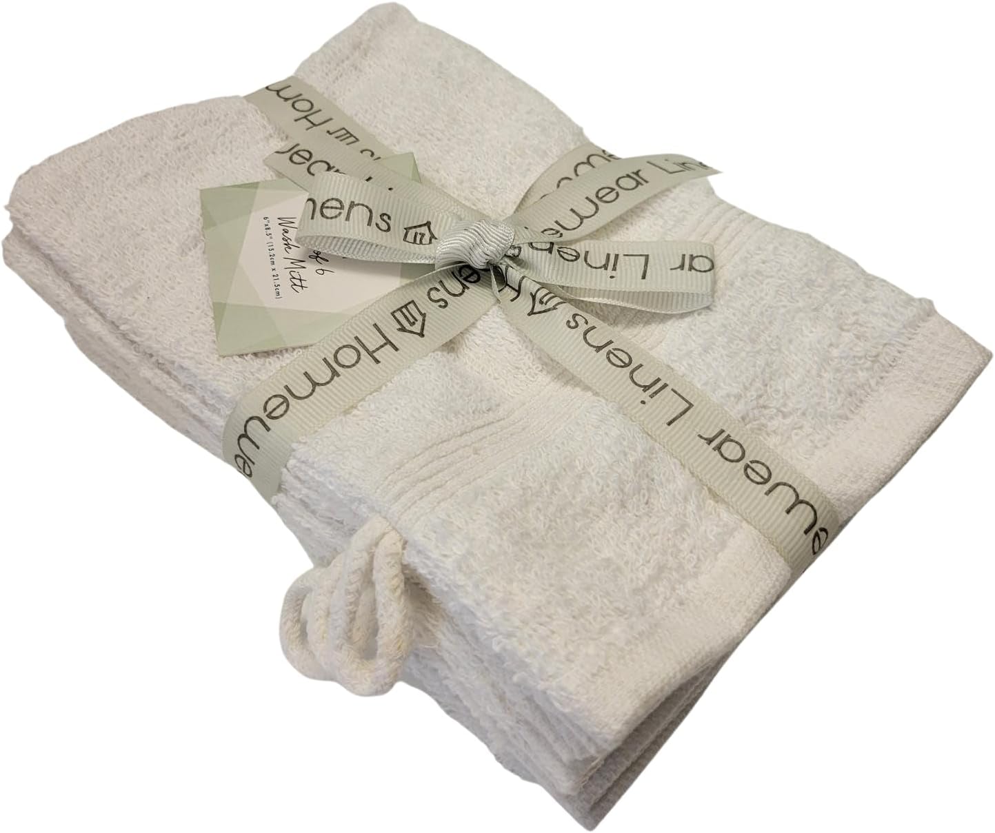 High Rise Stripe Wash Mitt Set