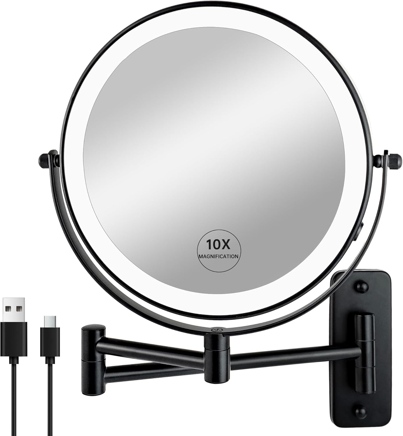 Wall-Mounted MakeUp Mirror Perfect for Your tame