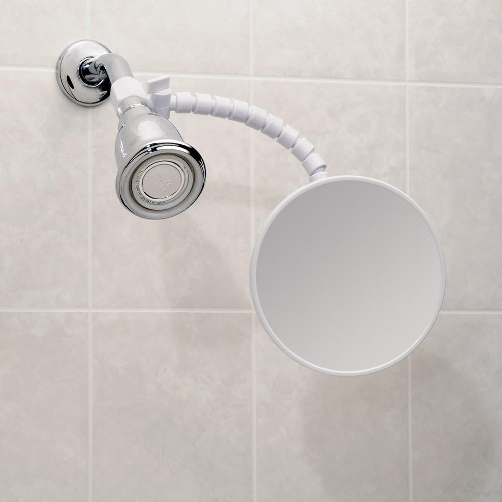 Fog-Free Shaving Mirror for Bathroom Flexible Arm
