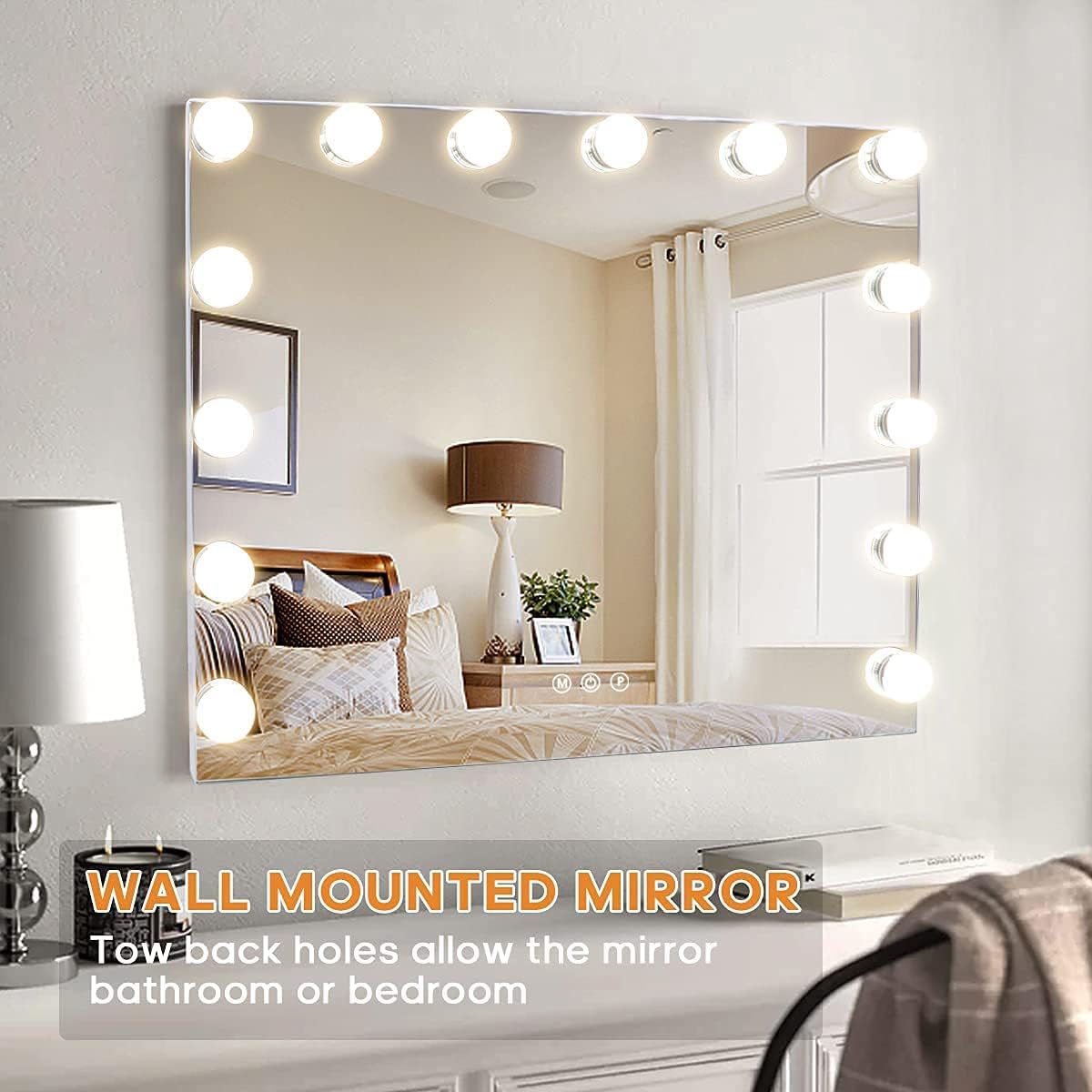 Hansong Vanity Mirror with Lights - Perfect for Makeup