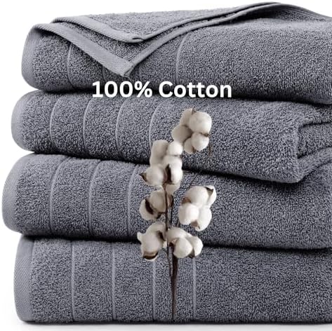 Luxurious Evolution 6-Pack Medium Cotton Towels