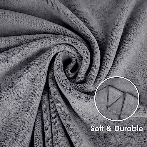 JML Microfiber Bath Towels - Oversized Soft Fast-Drying