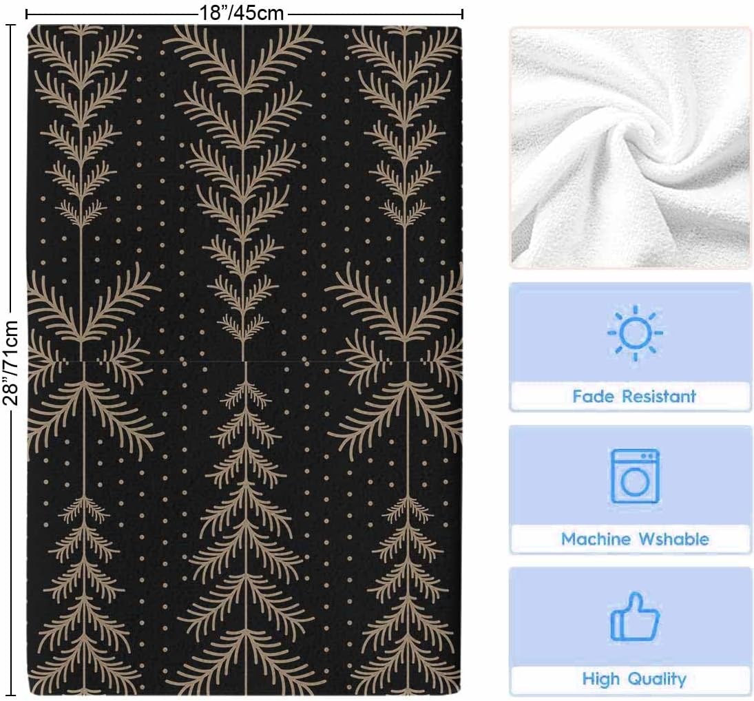 Christmas Tree Snow Absorbent Kitchen Towels