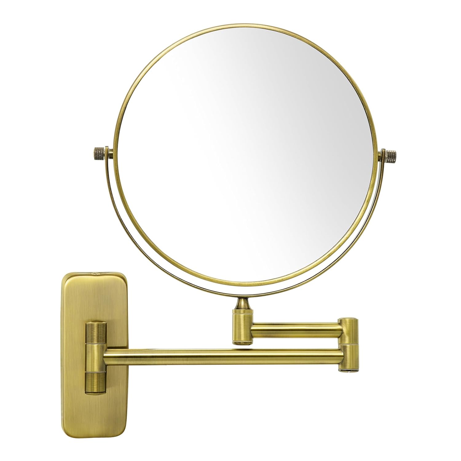 GURUN 8-Inch Double-Sided Wall Mount Makeup Mirror