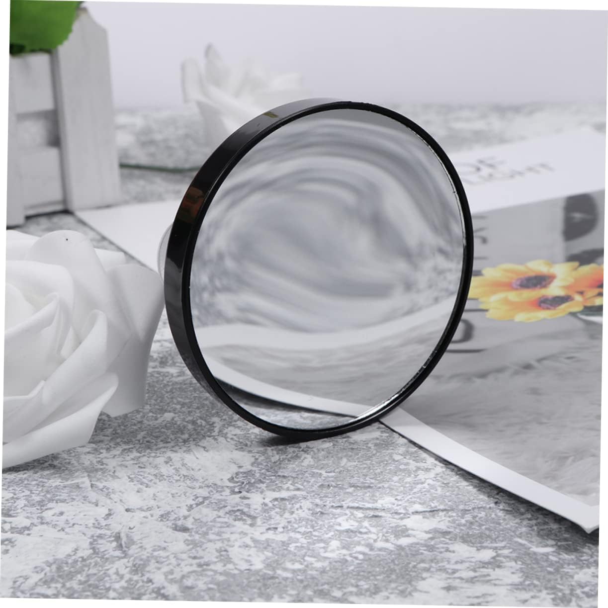 4-Piece Suction Cup Magnifying Mirror Set Portable
