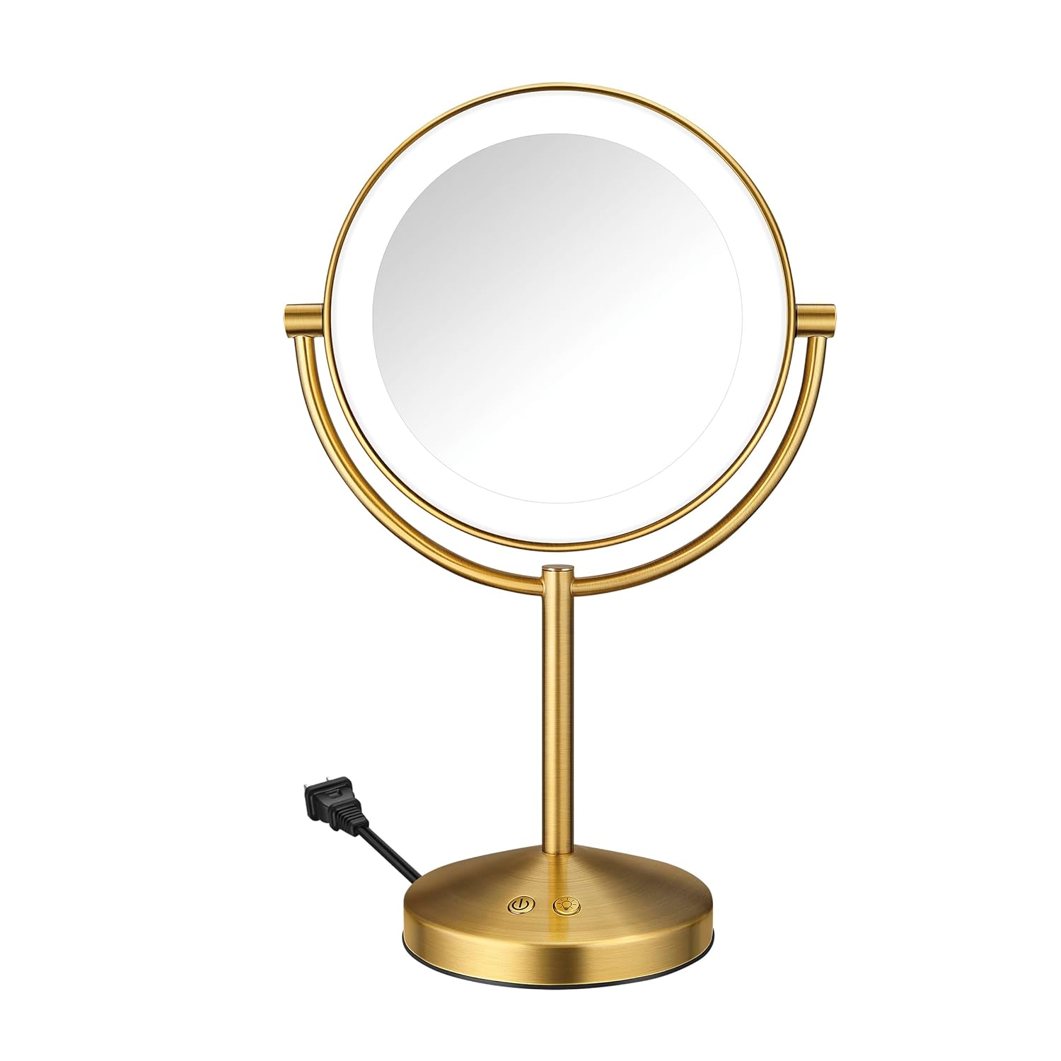 Stylish Lighted Makeup Mirror for Grooming