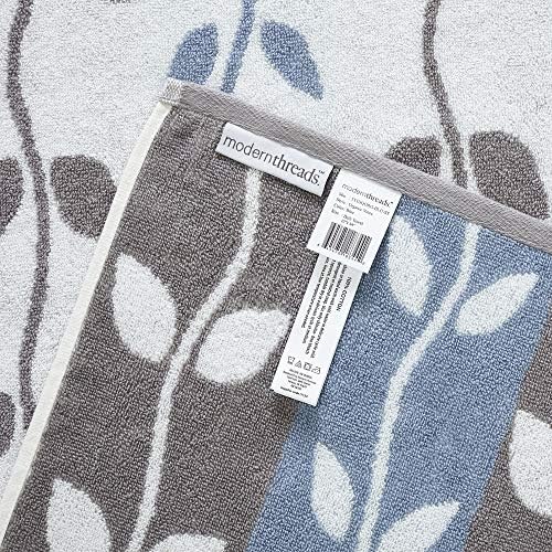 Amrapur Overseas 6-Piece Ultra-Soft Cotton Towel Set for Home Blue