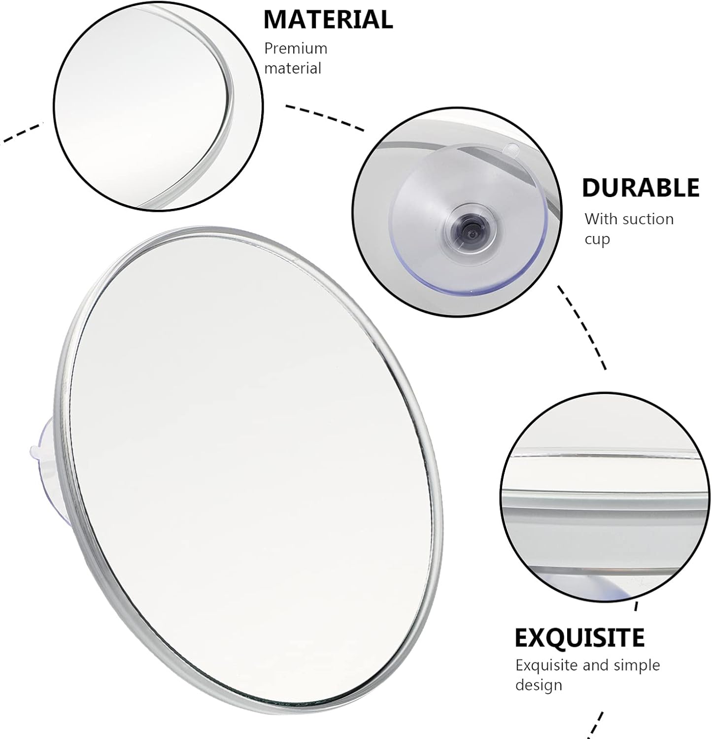 KALLORY 20X Magnifying Mirror