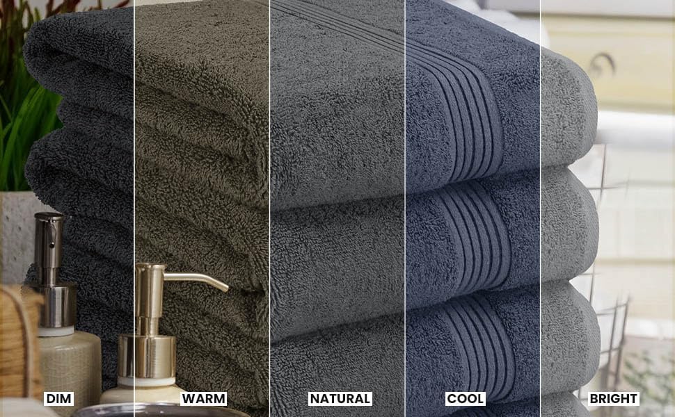 Utopia 4-Pack Bath Towels Set - Soft Dry and Functional