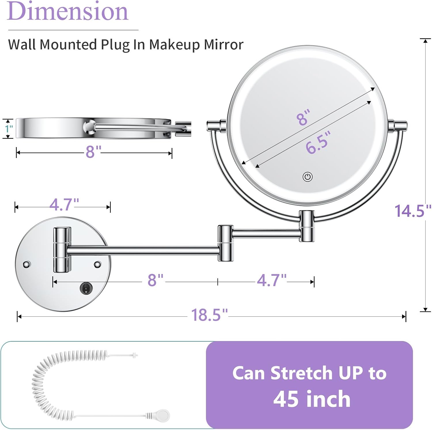 Makeup Mirror With Lights