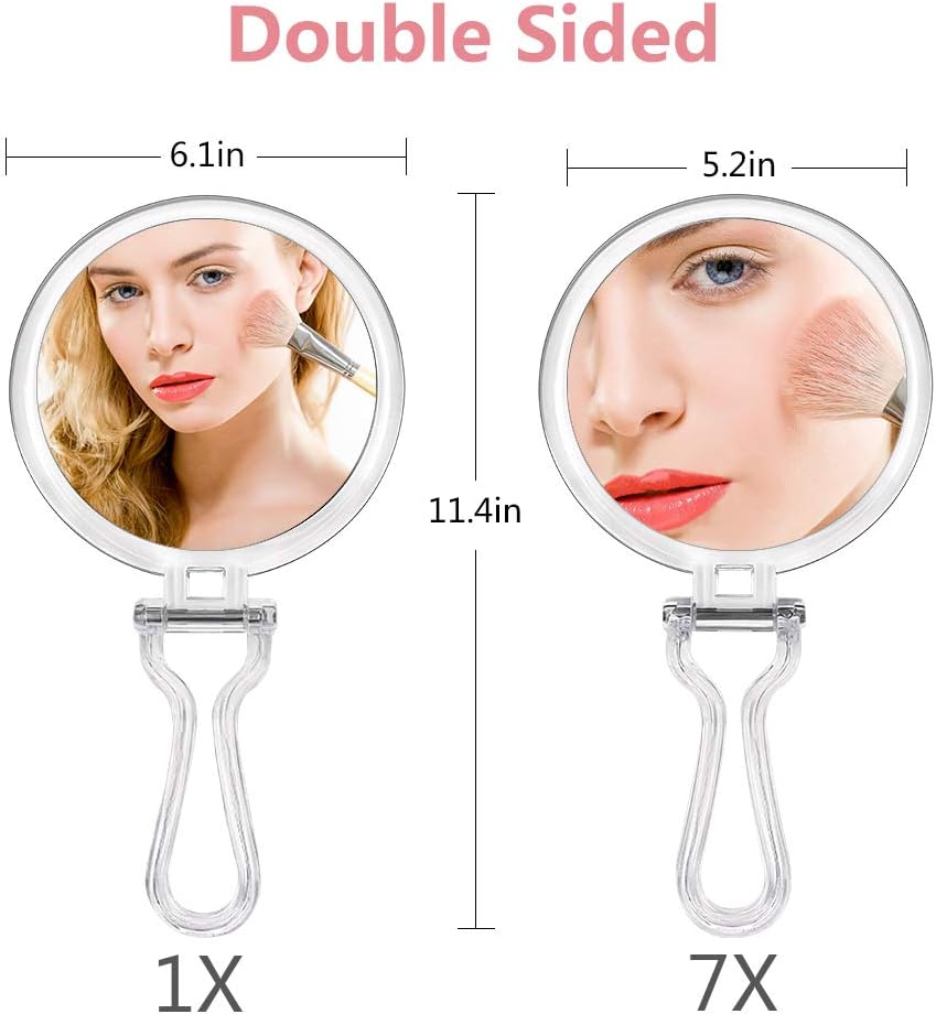 Cheftick Double Sided Handheld Mirror