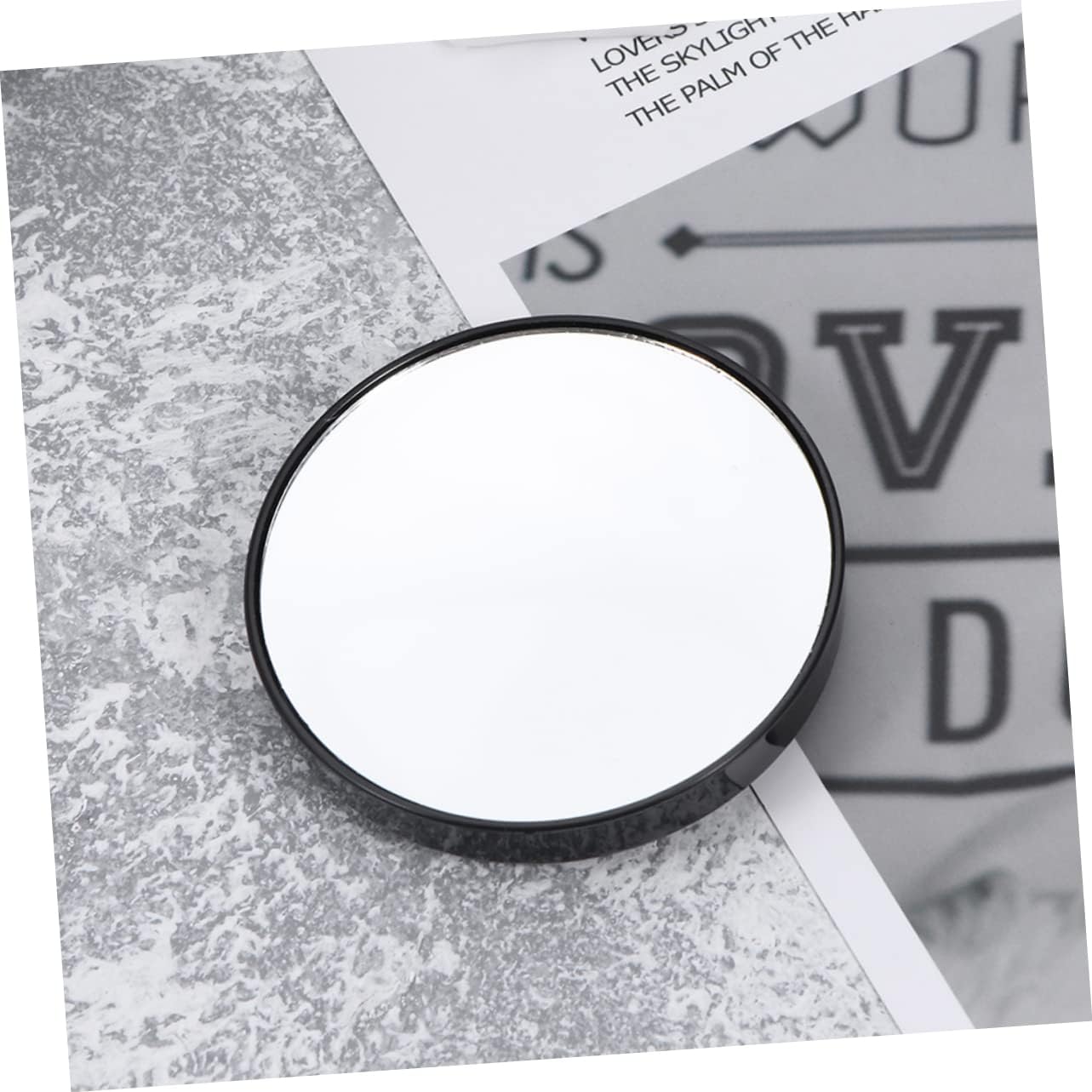 4-Piece Suction Cup Magnifying Mirror Set Portable