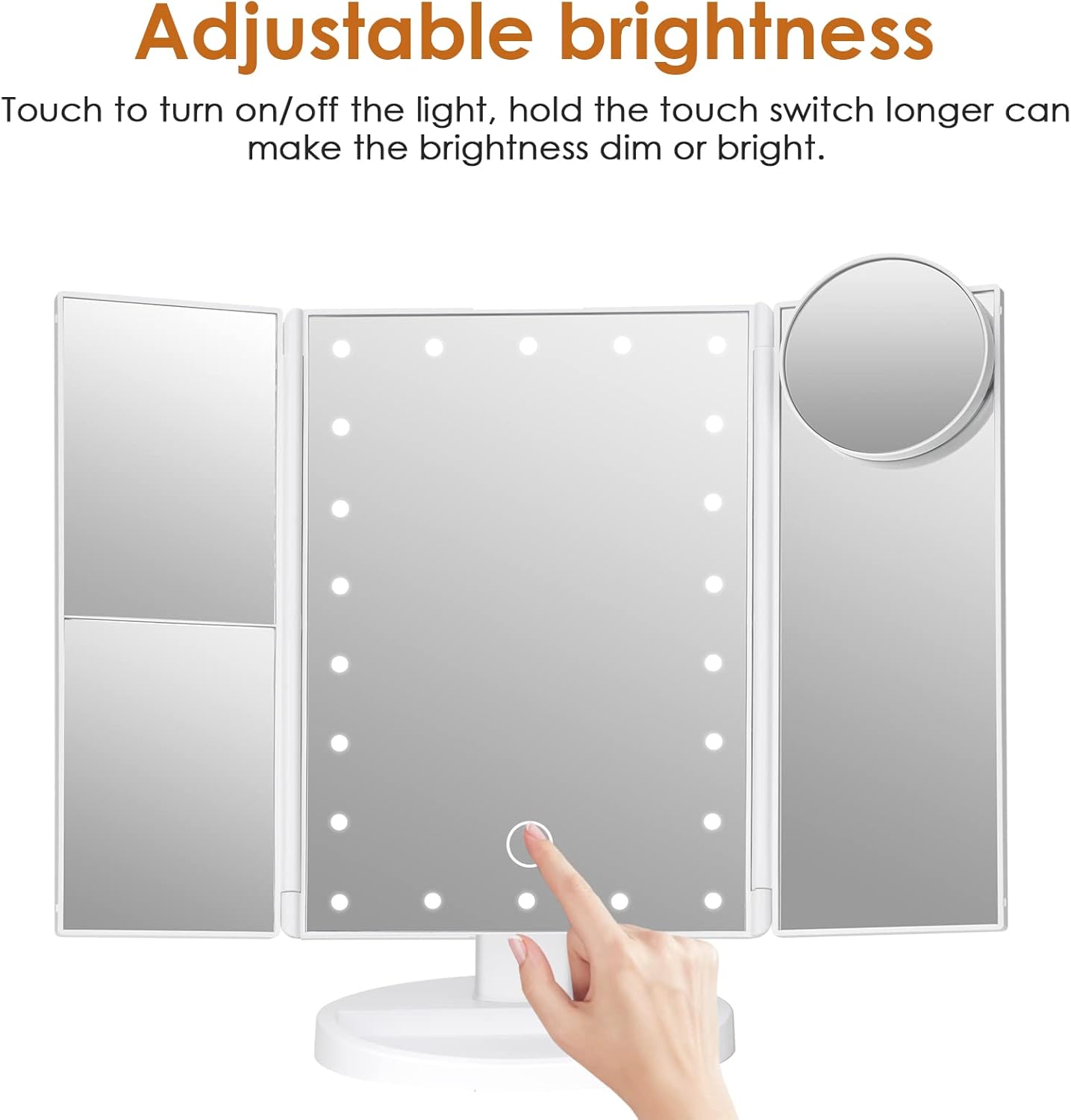 High-Quality Makeup Vanity Mirror for Home Travel