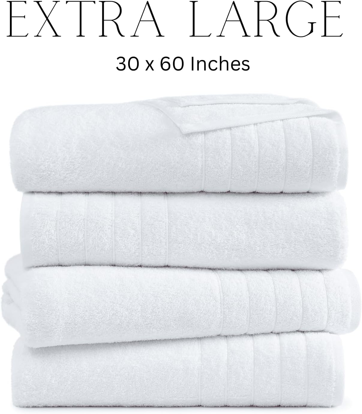 Large Bath Towels Set for Luxury