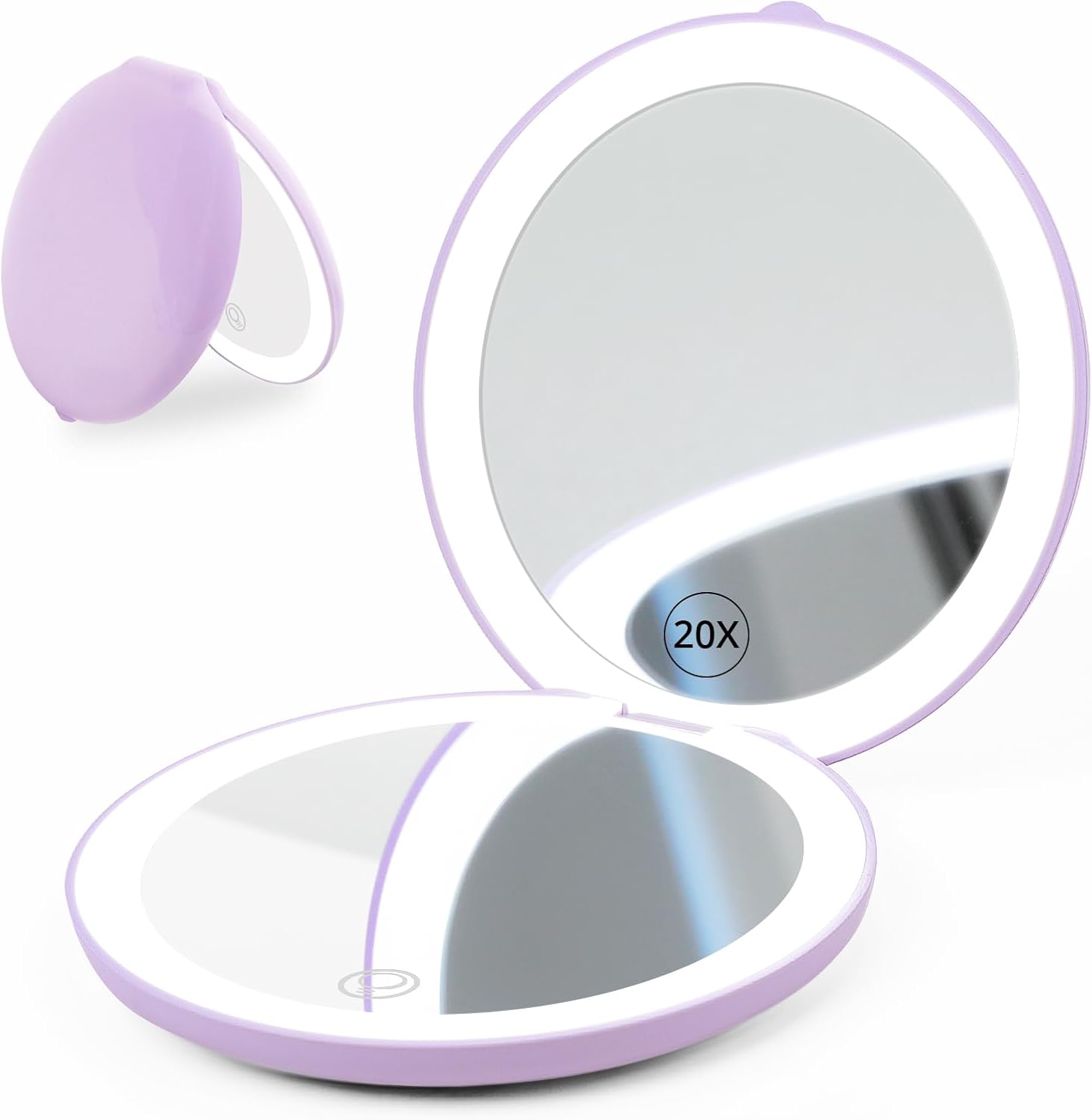 Travel Compact Magnifying Makeup Mirror