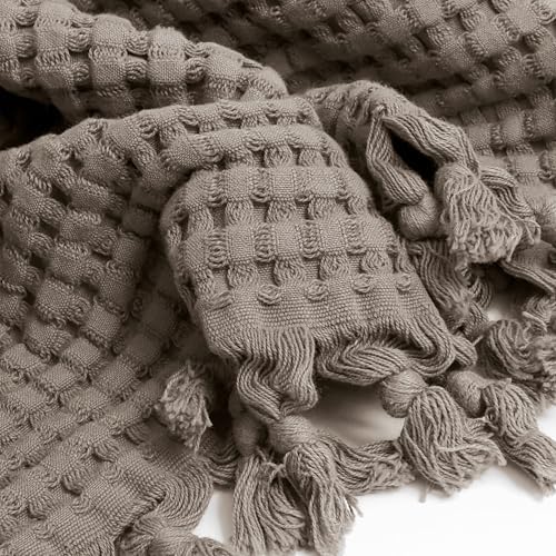 GILDEN TREE Modern Stone Waffle Towels 20x35 2 Pack