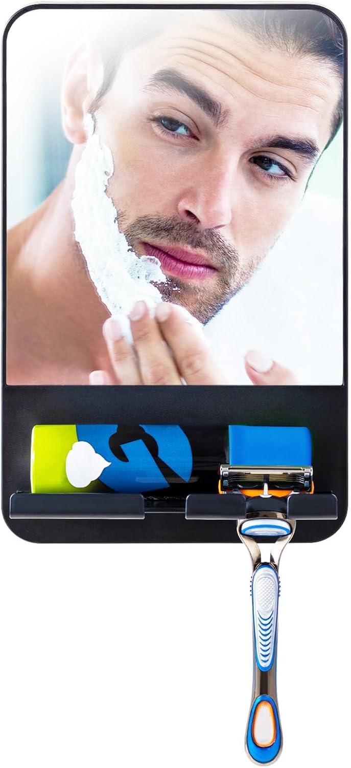 Instant Suctionducible Fog-Proof Shower Mirror