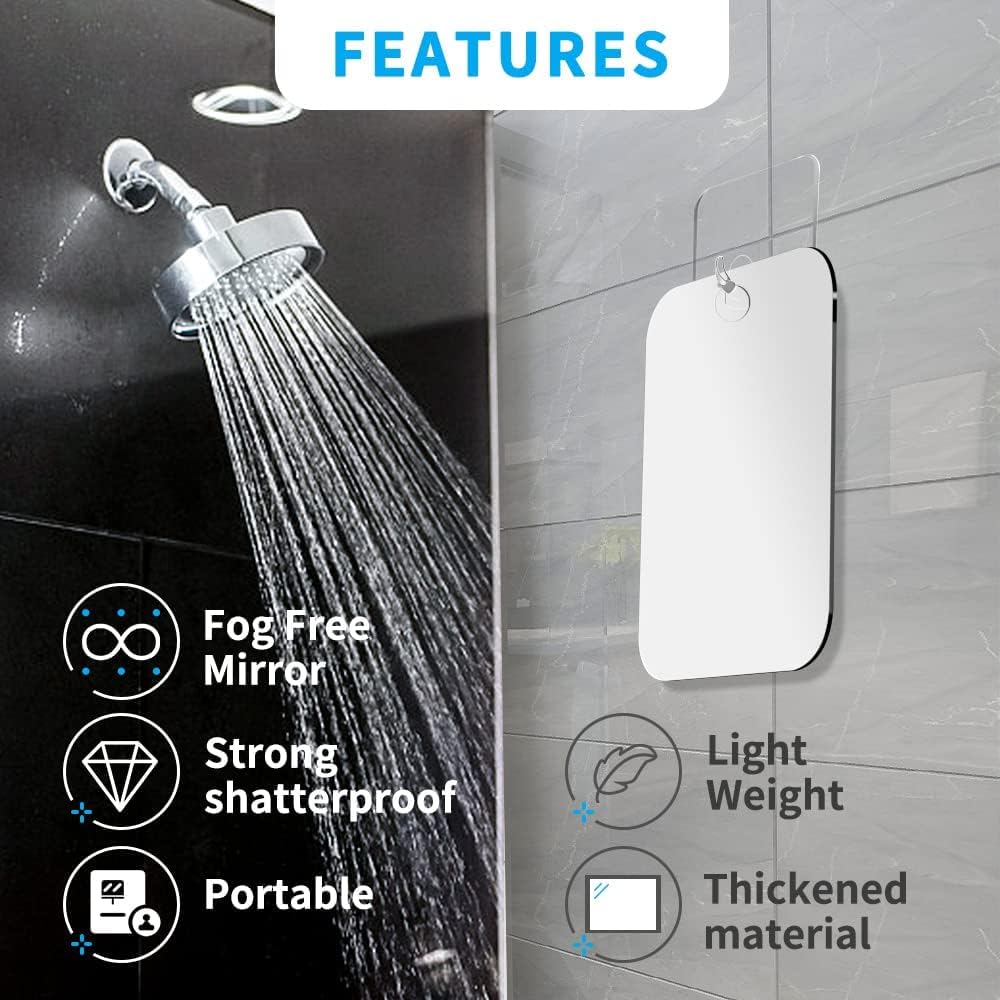 Fog-free Shaving Mirror for Perfect Grooming Experience