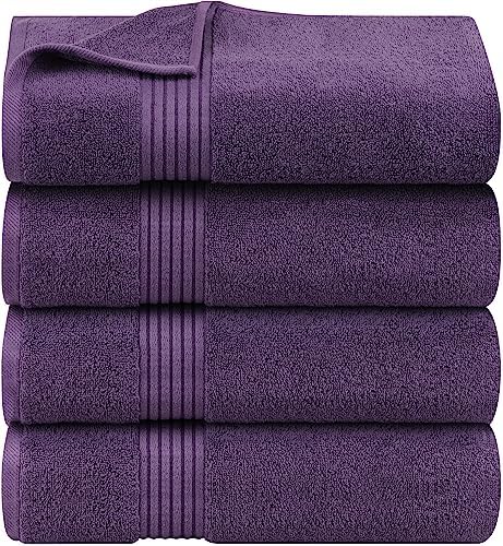 Utopia Premium Cotton Bath Towels Set 27x54