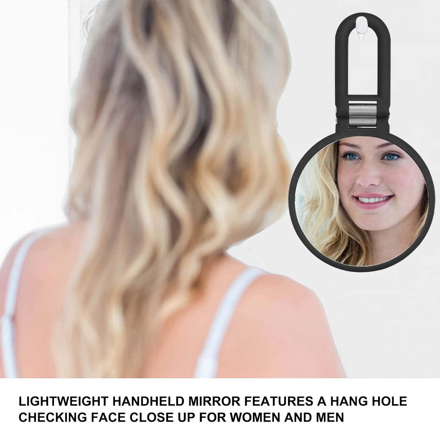 Magnifying Handheld Mirror for Makeup