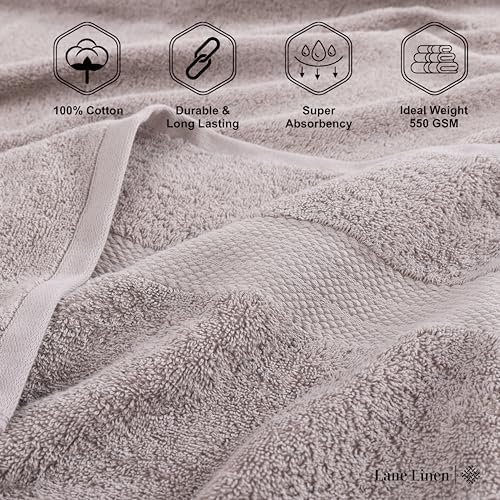 Luxury Cotton Towels Set for the Bathroom