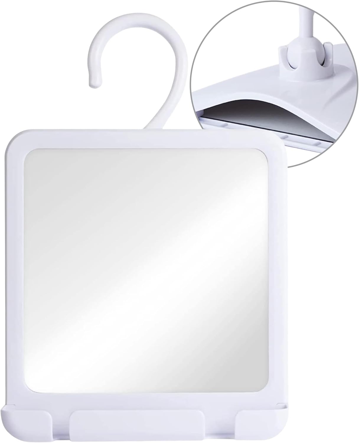 MIRRORVANAdual anti-fog shower mirror